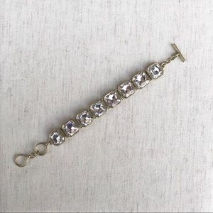 Chloe + Isabel Square Cut Crystal Bracelet